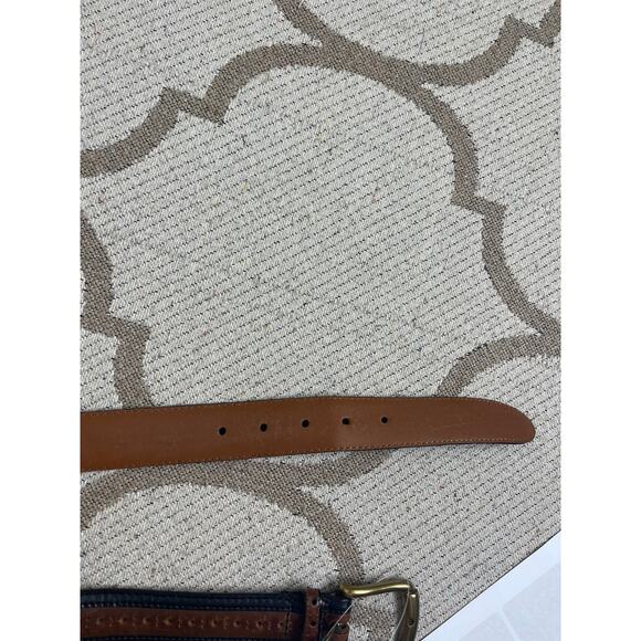 Johnston & Murphy cowhide dress belt- made in USA-black/brown, j280, size 34 - Picture 13 of 17